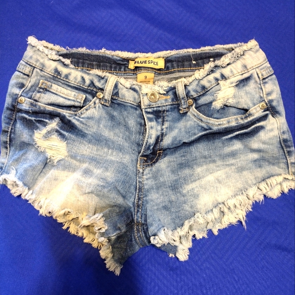 Denim Daisy Duke Booty Shorts